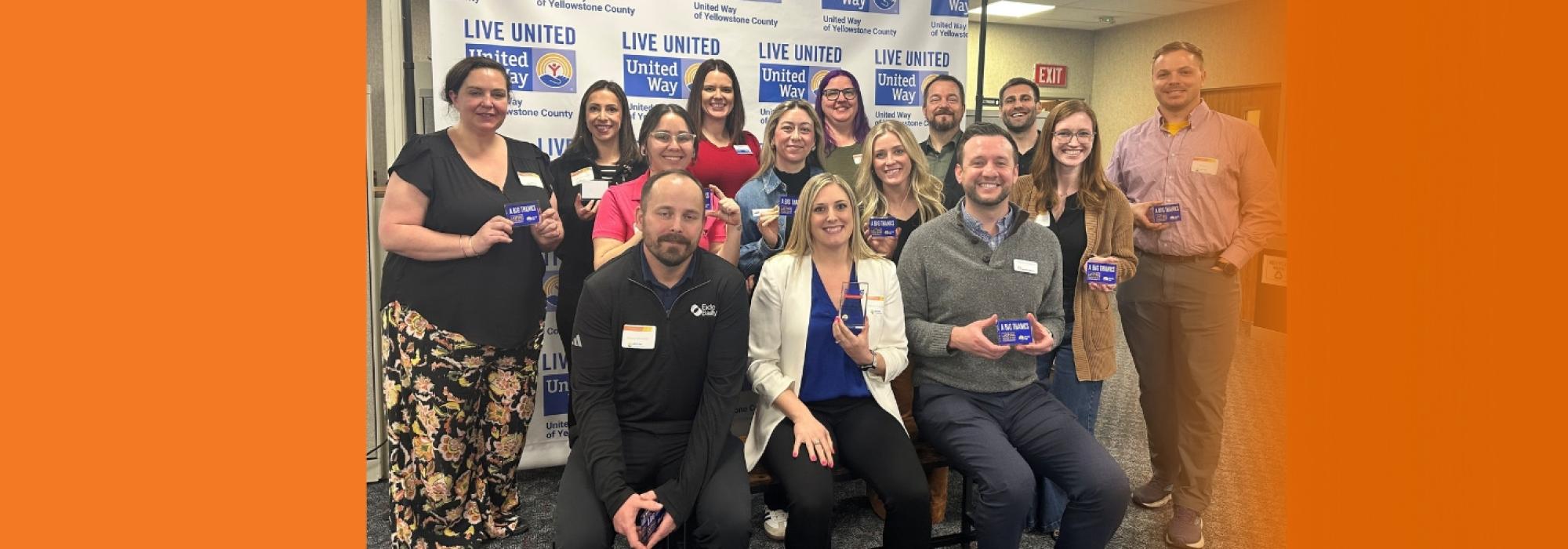 Campaign Champions receive awards